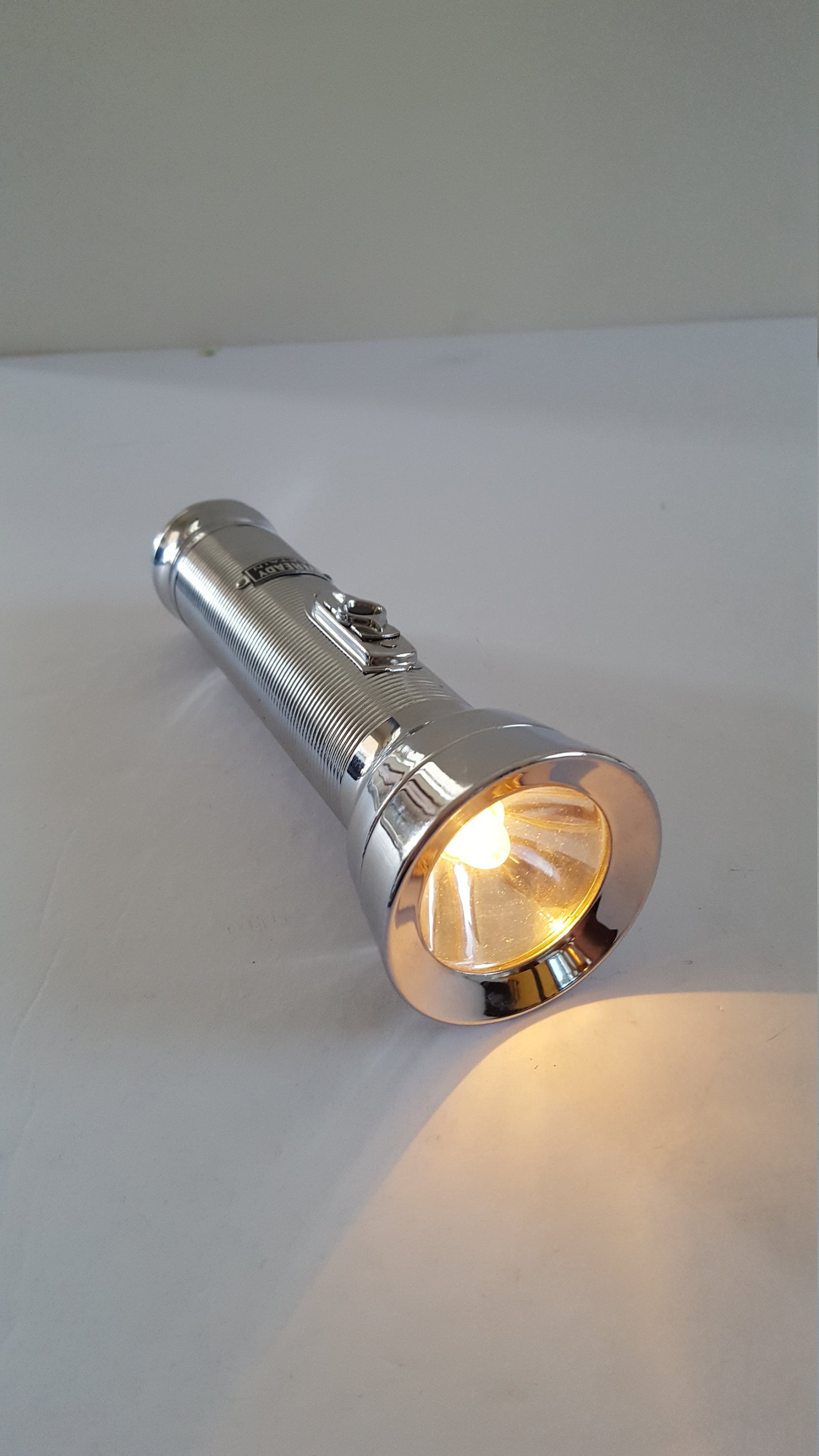 Vintage NOS Eveready Commander Flashlight Light 1950 1960 Car Truck Glove Box Vintage NOS Eveready Commander Flashlight Light 1950 1960 Car Truck Glove Box