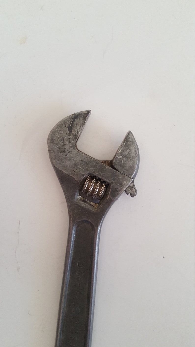 Vintage Circa 1950's Bonney Adjustable Wrench Model BW6 Etsy