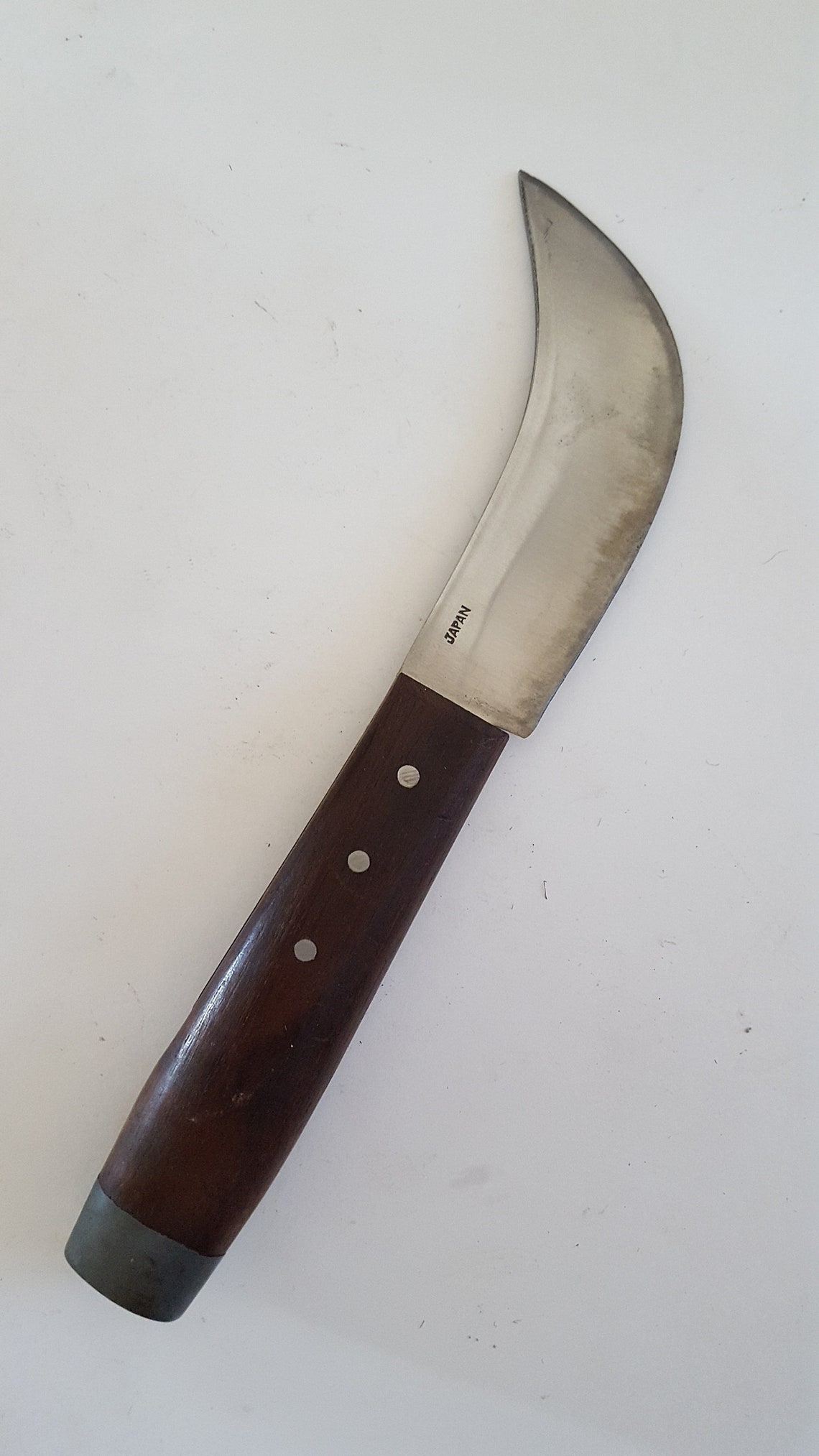 Vintage Circa 1980's Curved Blade Skinning Knife Possibly - Etsy
