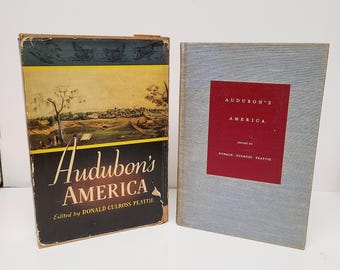 Vintage Audubon's America, 1940 printing excellent condition in sleeve
