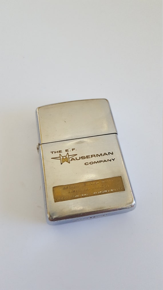 1962's NAPA・VINTAGE ・ZIPPO War Zippo - RARE 1962 USED ZIPPO LIGHTER - ORIGINAL VINTAGE