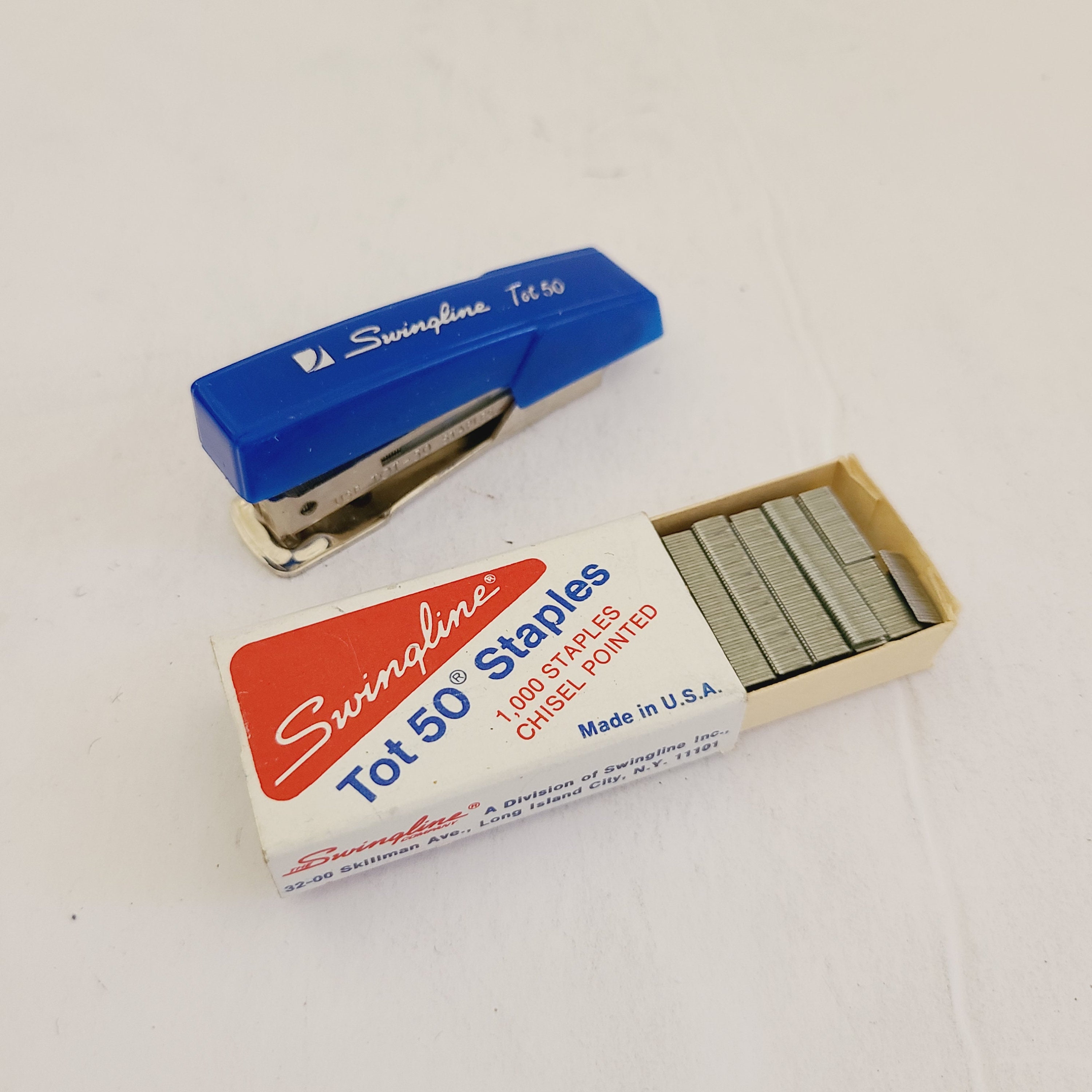 Vintage Circa 1980's Swingline Tot 50 Mini Stapler With