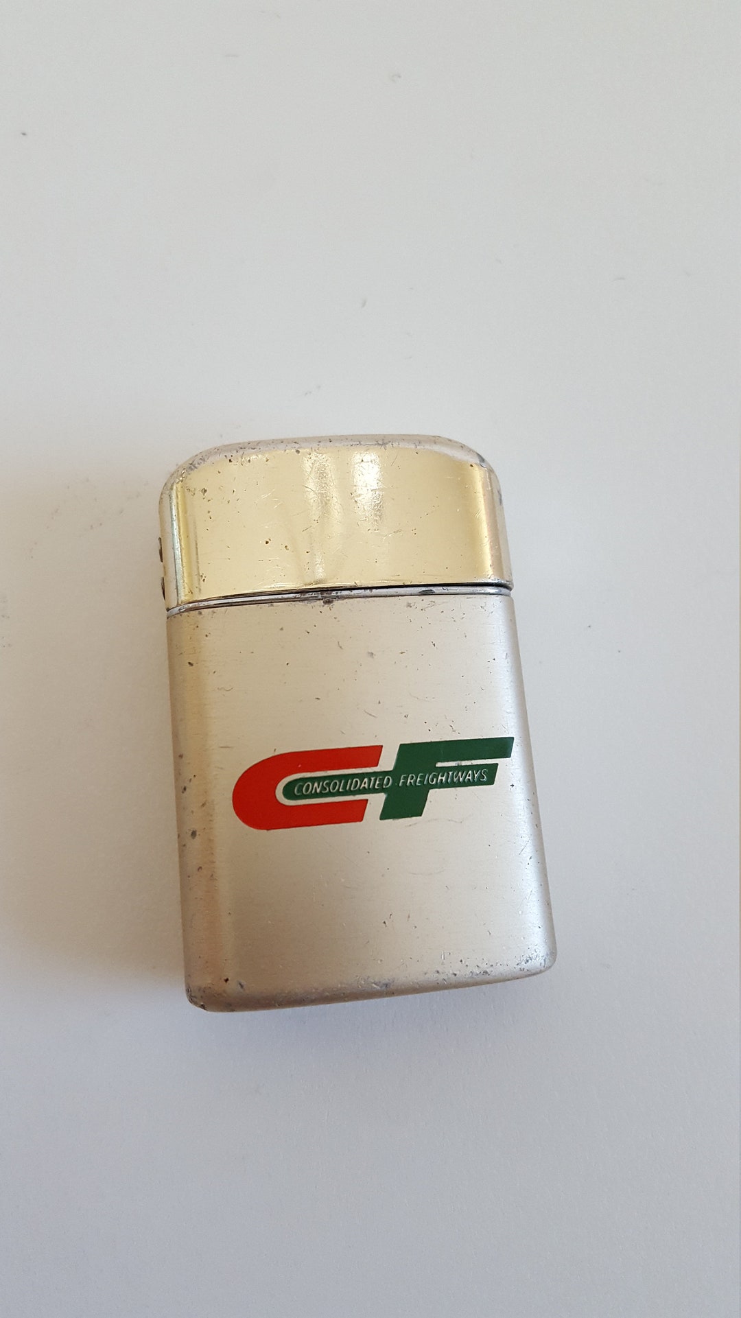 Vintage 1960's Ronson Typhoon Cigarette Lighter, Advertising for