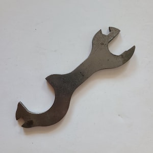 Vintage 1950&#39;s Bicycle Wrench: Wheel Nut Spanner, Made in England