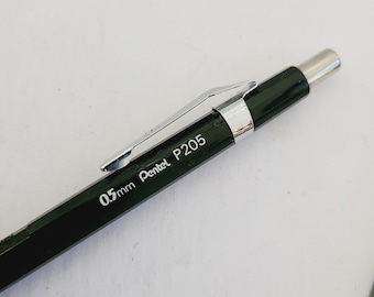 Pentel Mechanica 0.5㎜ Vintage Vintage 1980s Pentel 0.5mm Mechanical Pencil - Black - Etsy