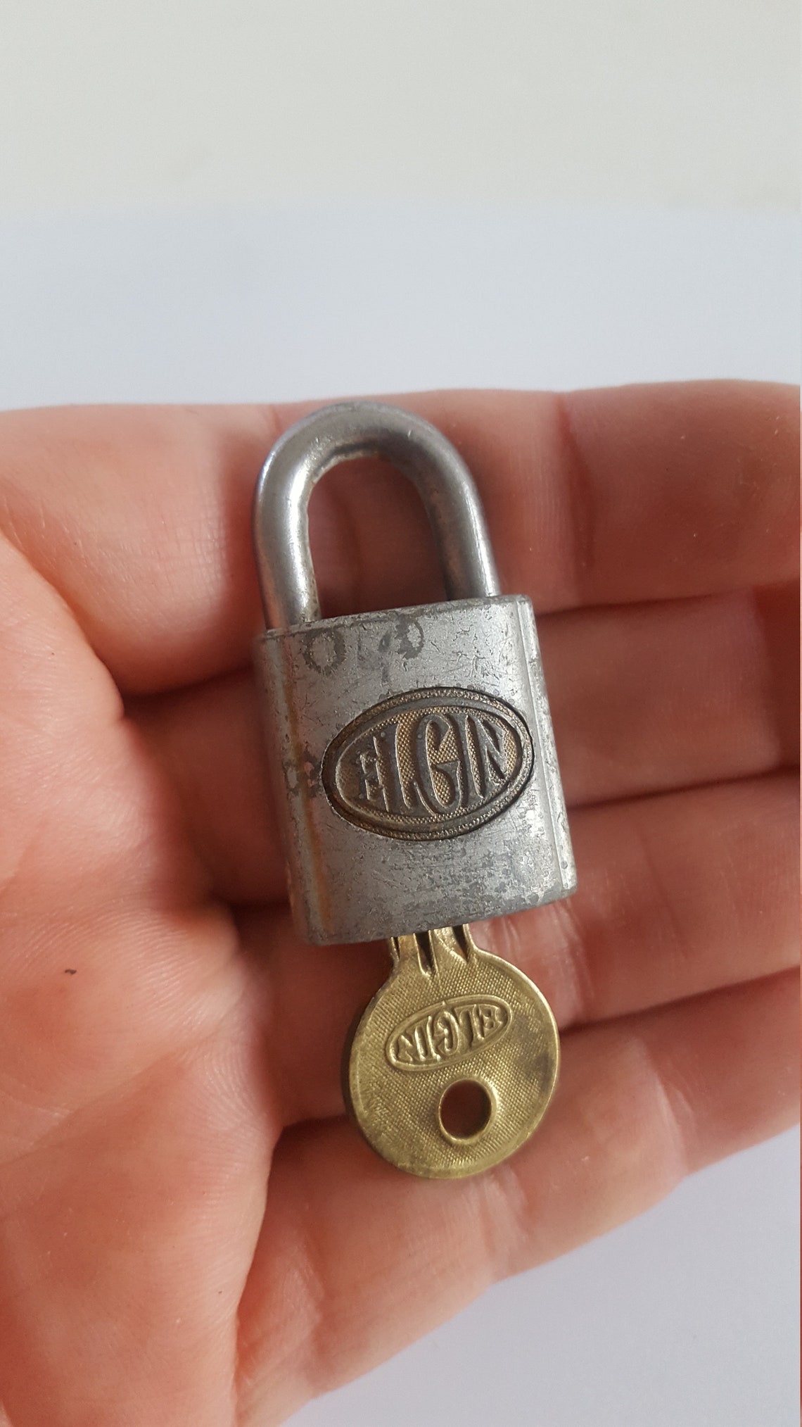 Vintage Early 1940's Elgin Padlock Key No.el305 Probably Etsy