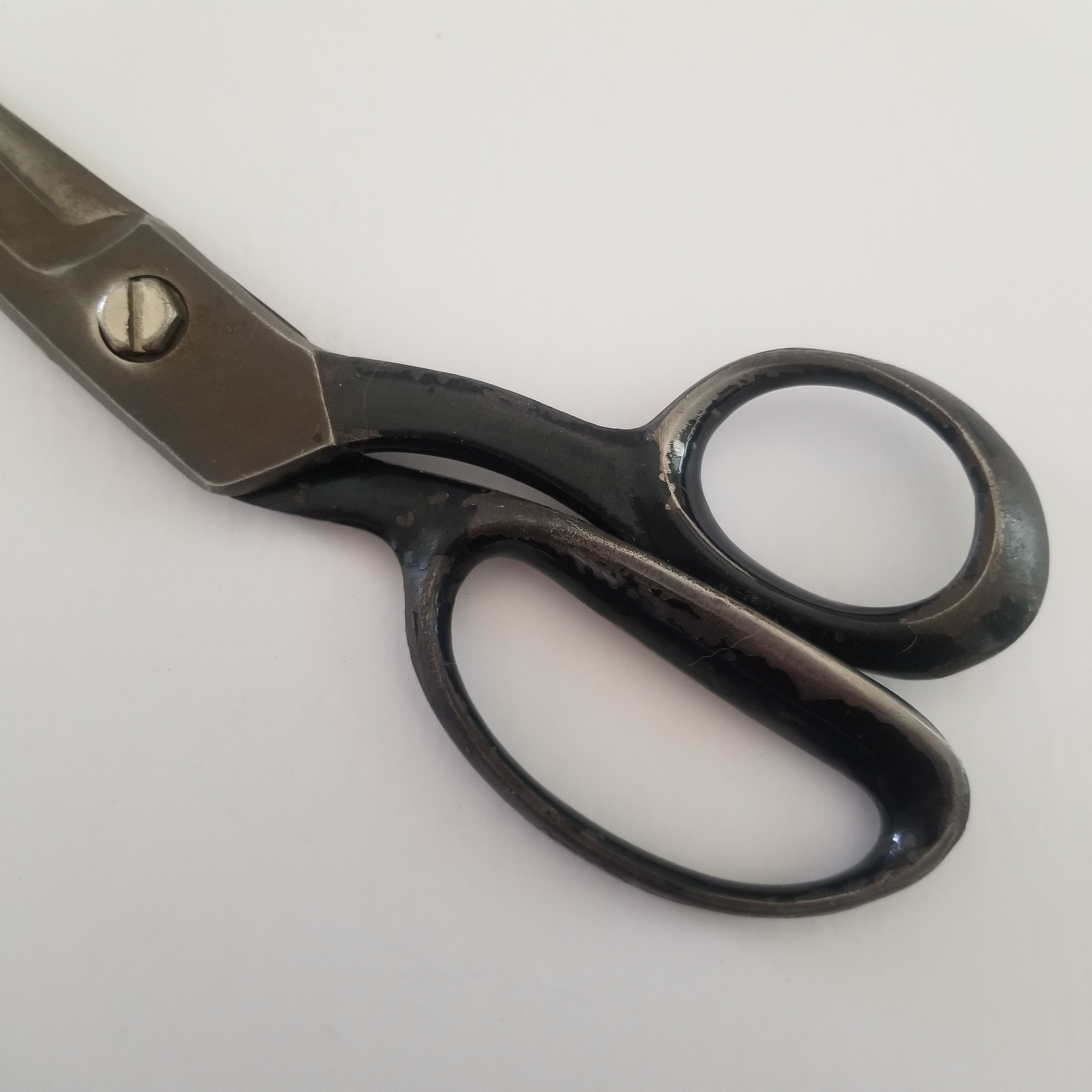 Vintage Tailor's & Sewing Scissors 9.5” All metal Shears