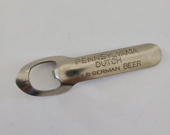 Vintage circa 1950's Pennsylvania Dutch Old German Beer bottle opener, rare style in good condition