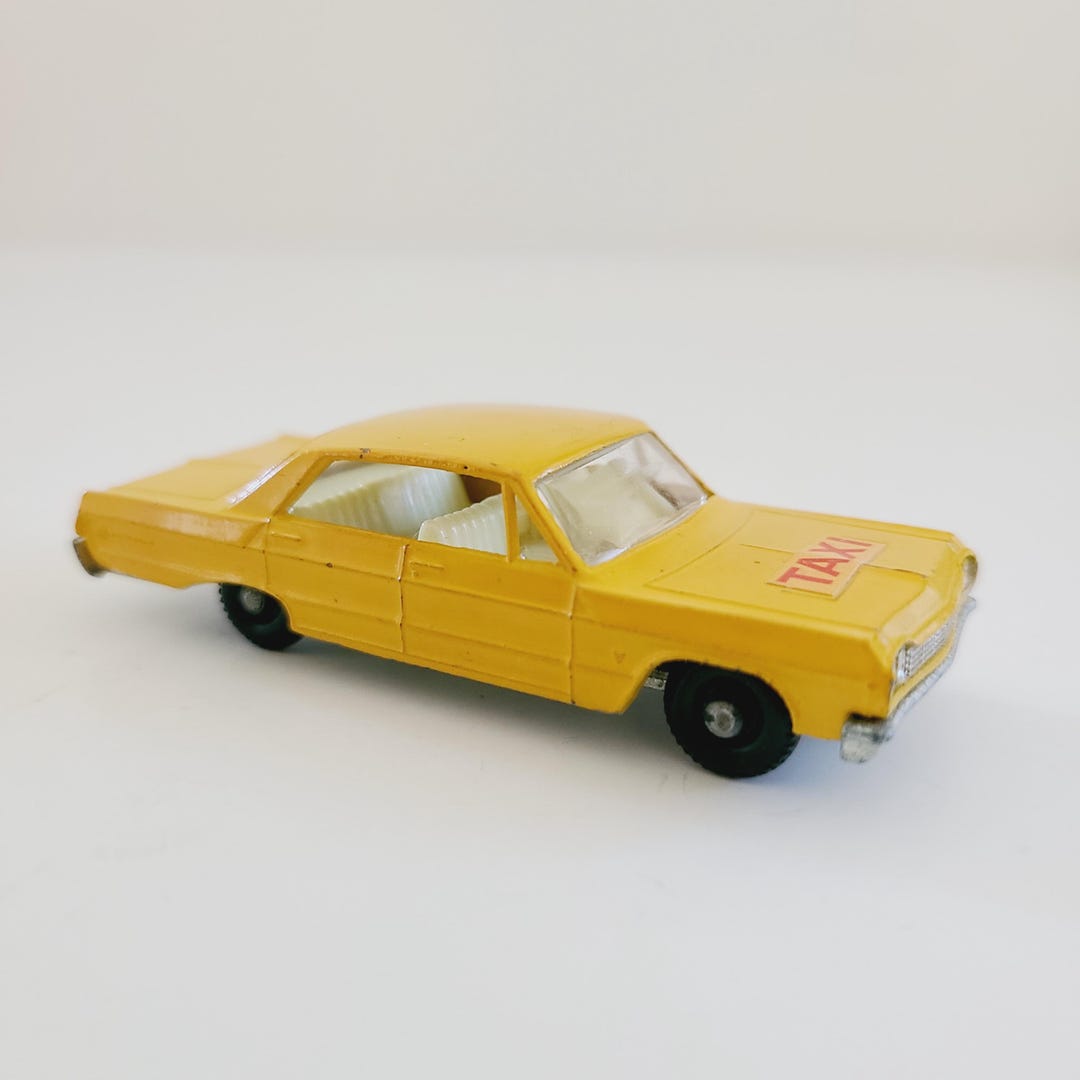 Vintage 1960s Matchbox Lesney Chevrolet Impala Taxi No.20 - Etsy
