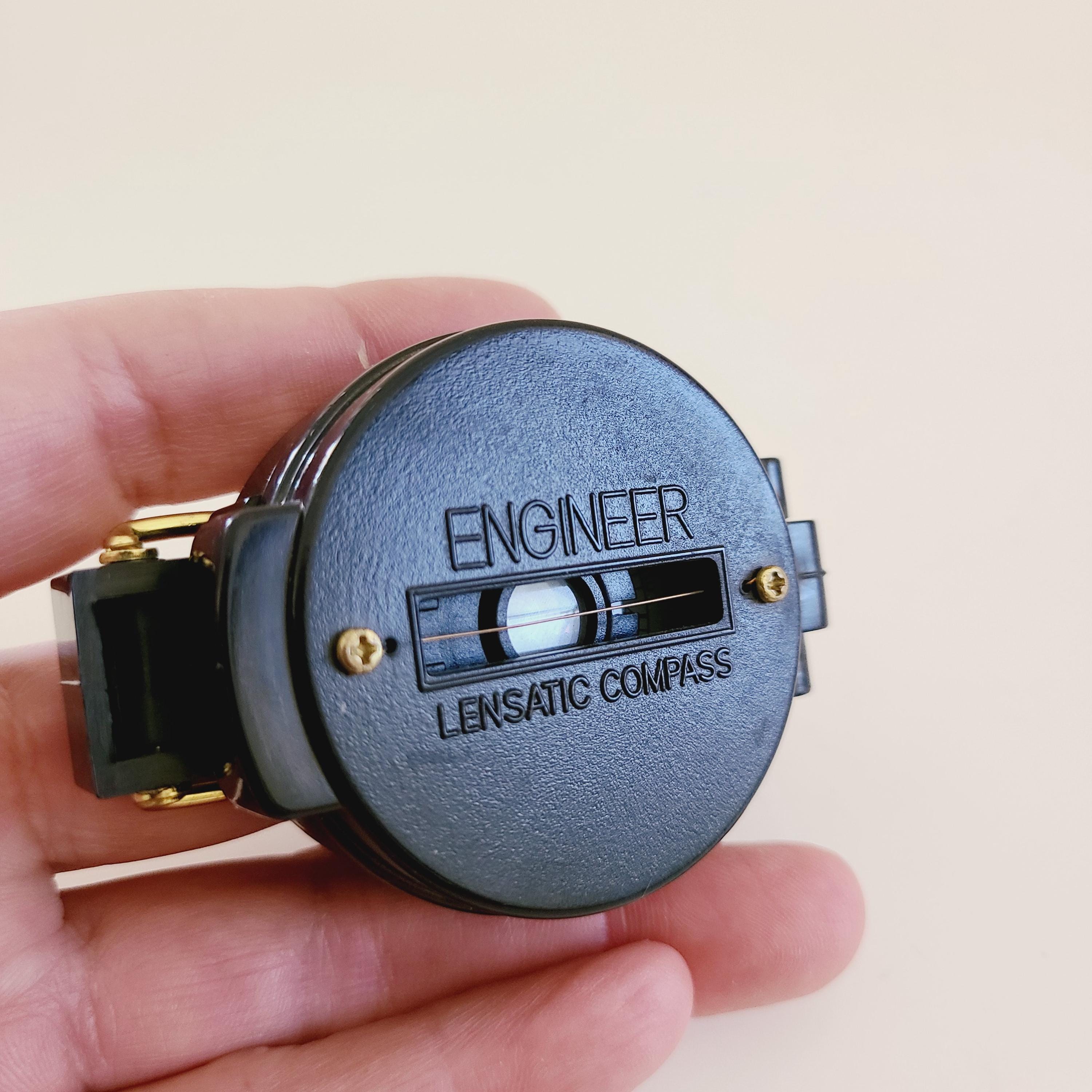 Vintage 1980s Lensatic Compass: Engineer Orienteering Tool - Etsy