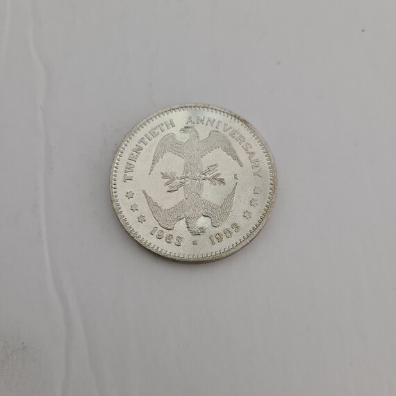 Vintage 1983 JFK Memorial Coin: Double Eagle Presidential Token - Etsy