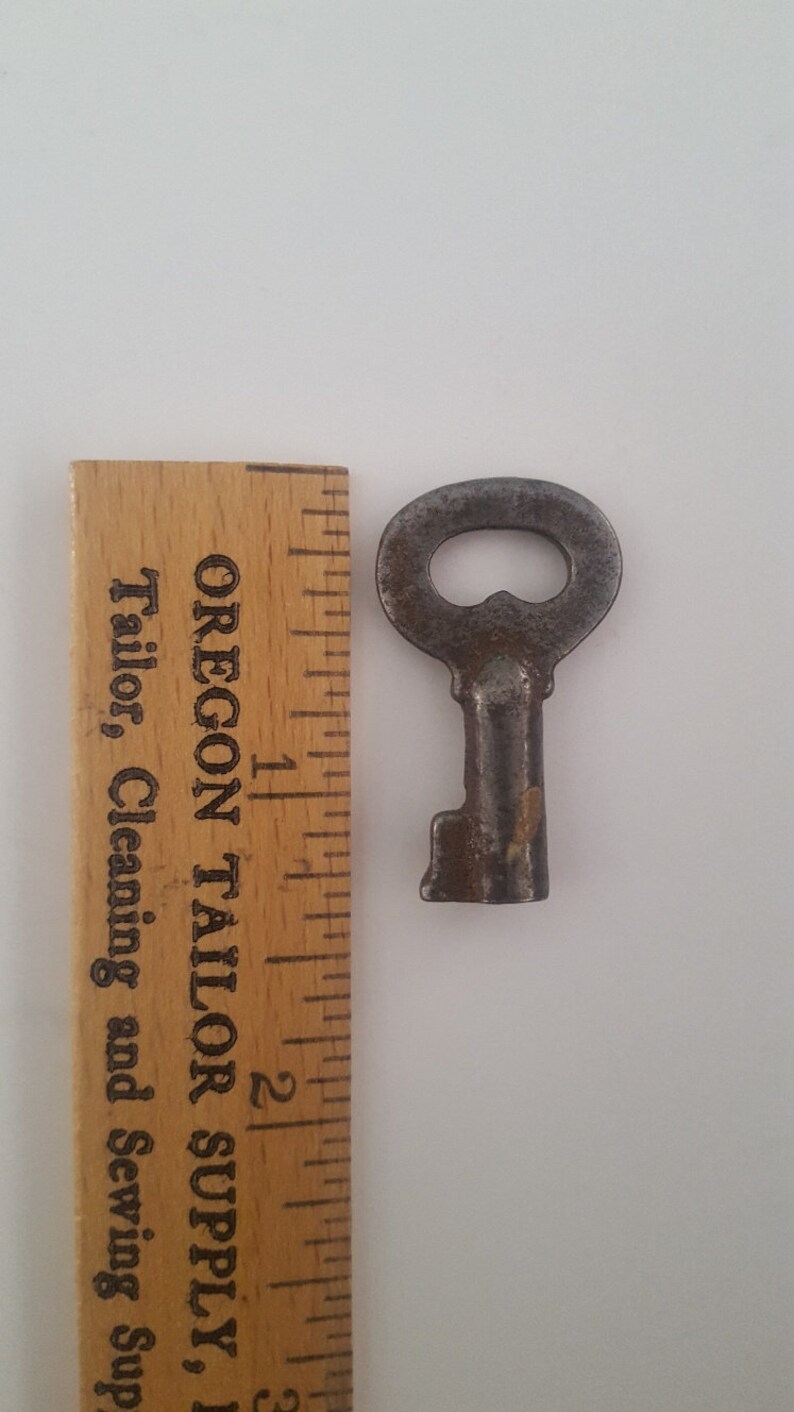 Antique Small Secretary Key That is Unmarked Padlock Key Etsy