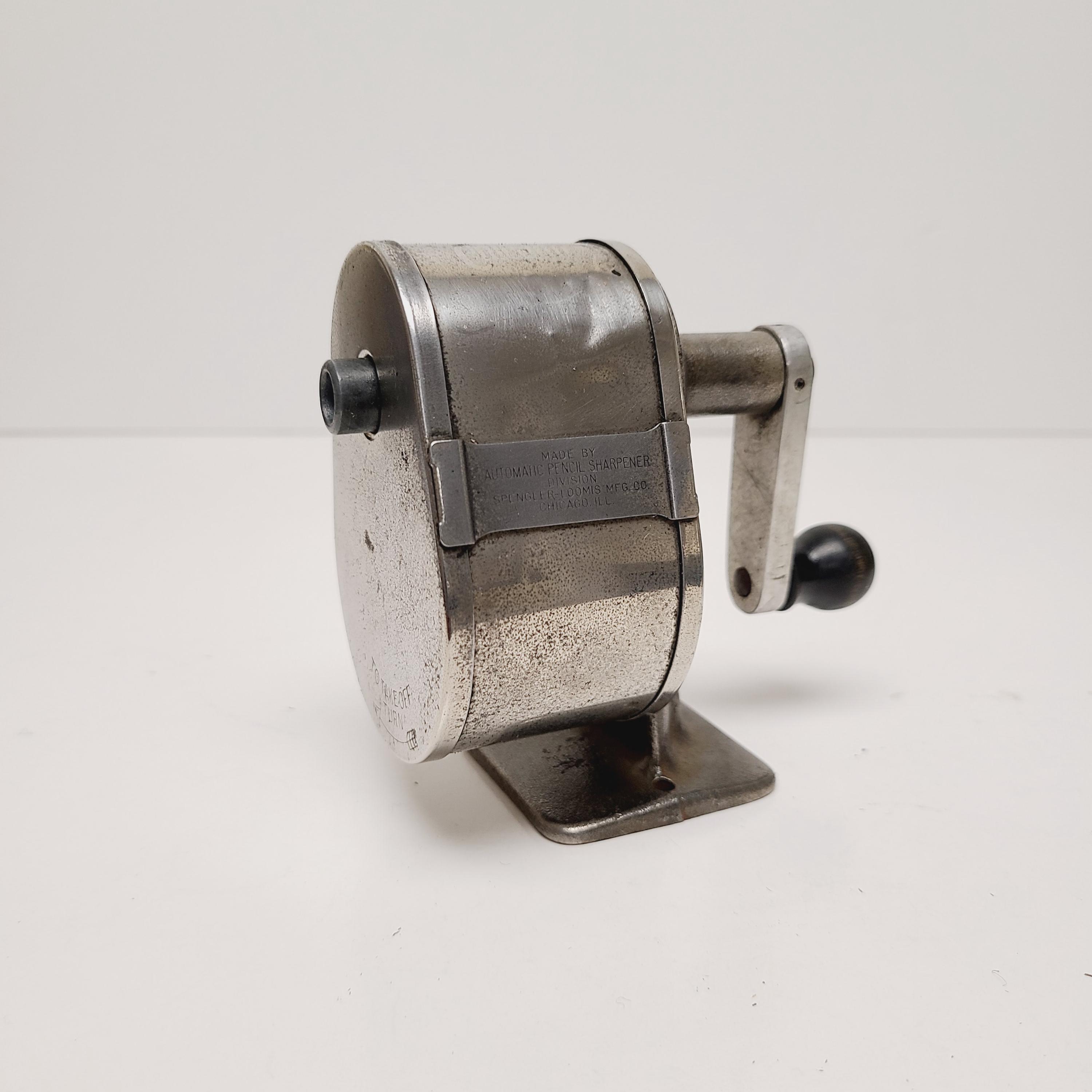 Antique 1920's Automatic Pencil Sharpener Division Spengler-loomis