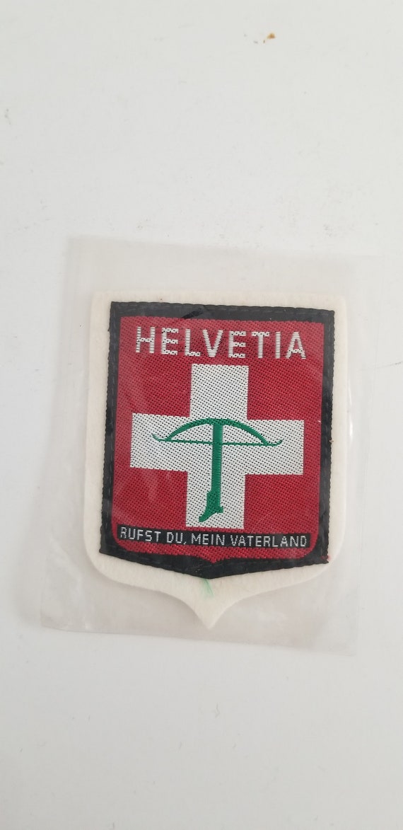 Vintage circa 1960's International travel embroide