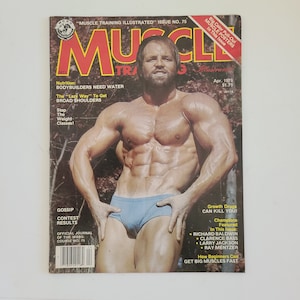 Vintage April 1979 Muscle Training Illustrated Magazine: Bodybuilding & Physique