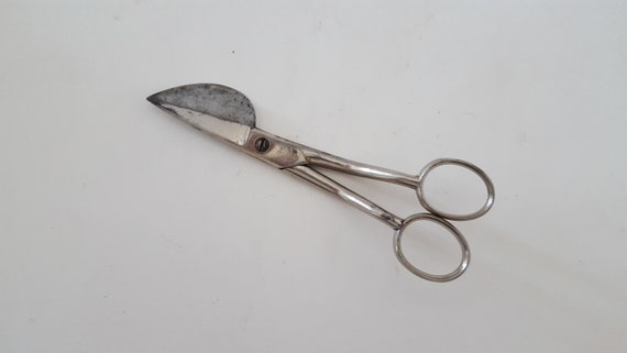 Vintage Early 20th Century Knife Edge Scissors Marked