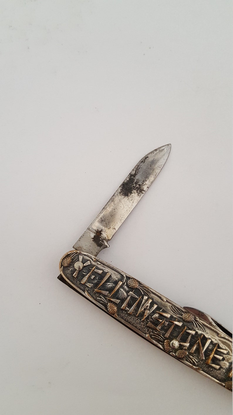 Vintage Possibly Antique Souvenir Pocket Knife From Etsy