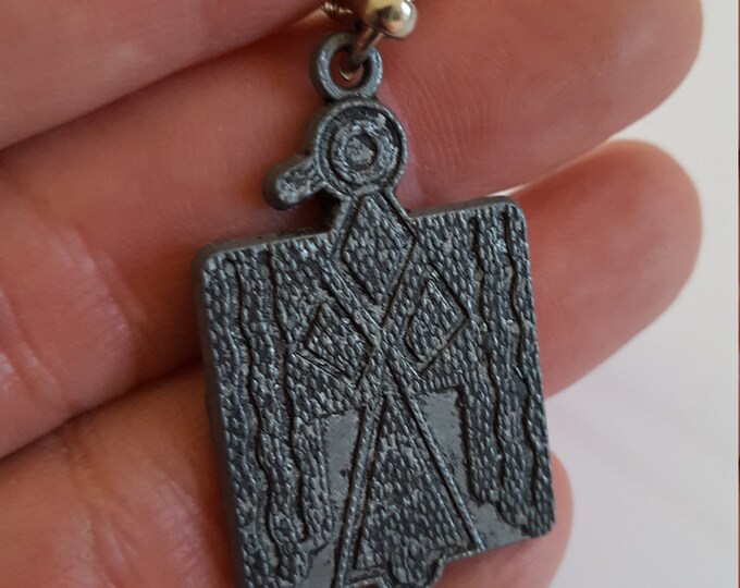 Vintage Thunderbird Snake Chain Key Fob Marked with Etsy