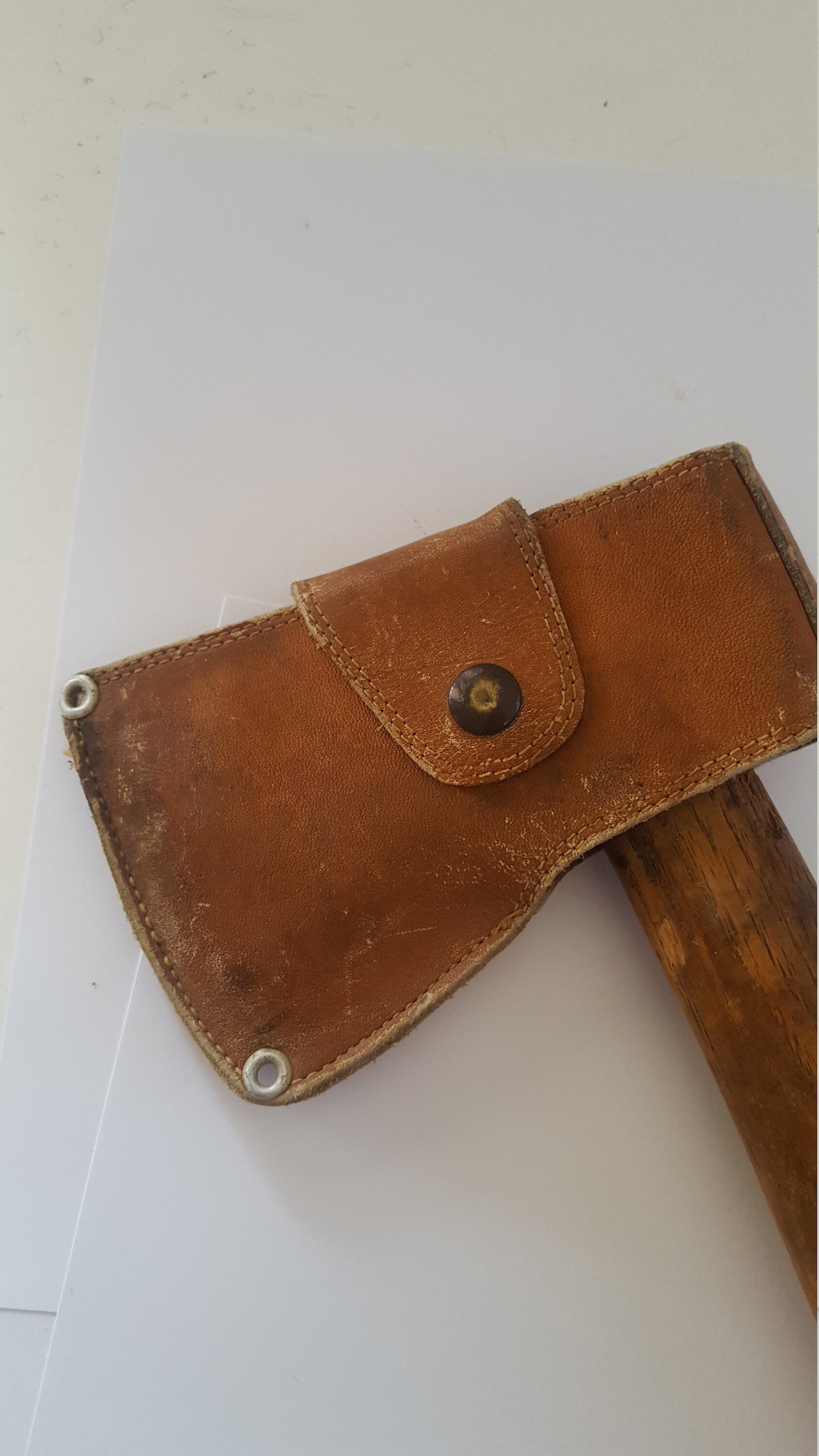 非売品1960年代◆ドイツ バイエル社(BAYER) ゾーリンゲン 2丁出ナイフ Vintage Circa 1960's PIC Solingen Germany Small Size Hatchet With