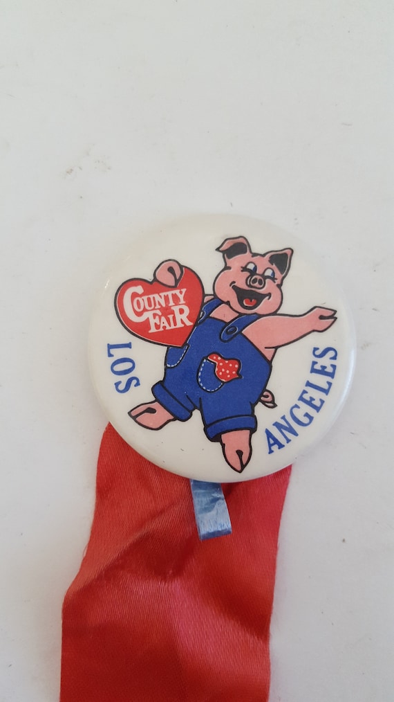 Vintage circa 1980's Los Angeles County Fair pin b
