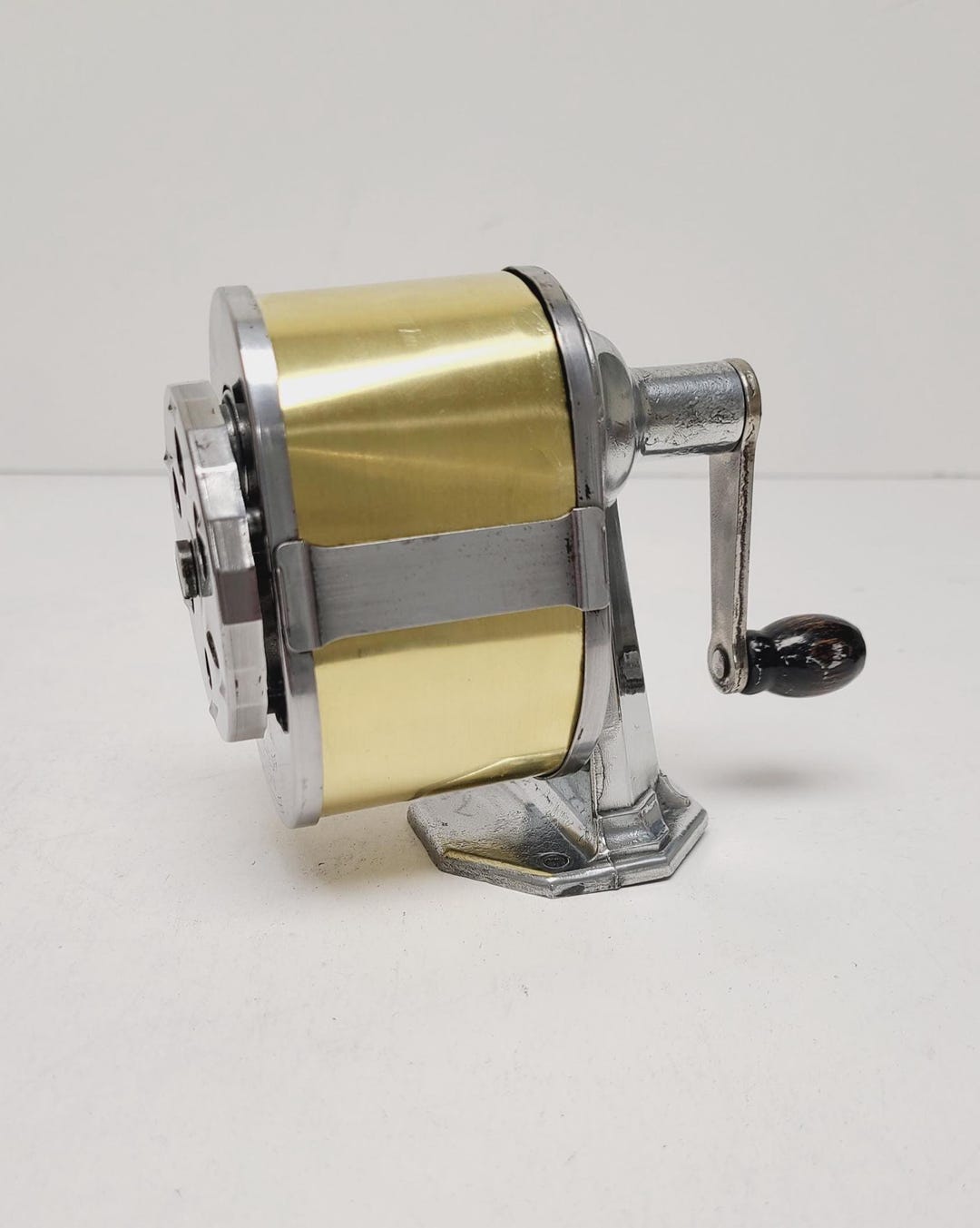 Vintage 1947 Boston KS Pencil Sharpener: Polished and Replaced