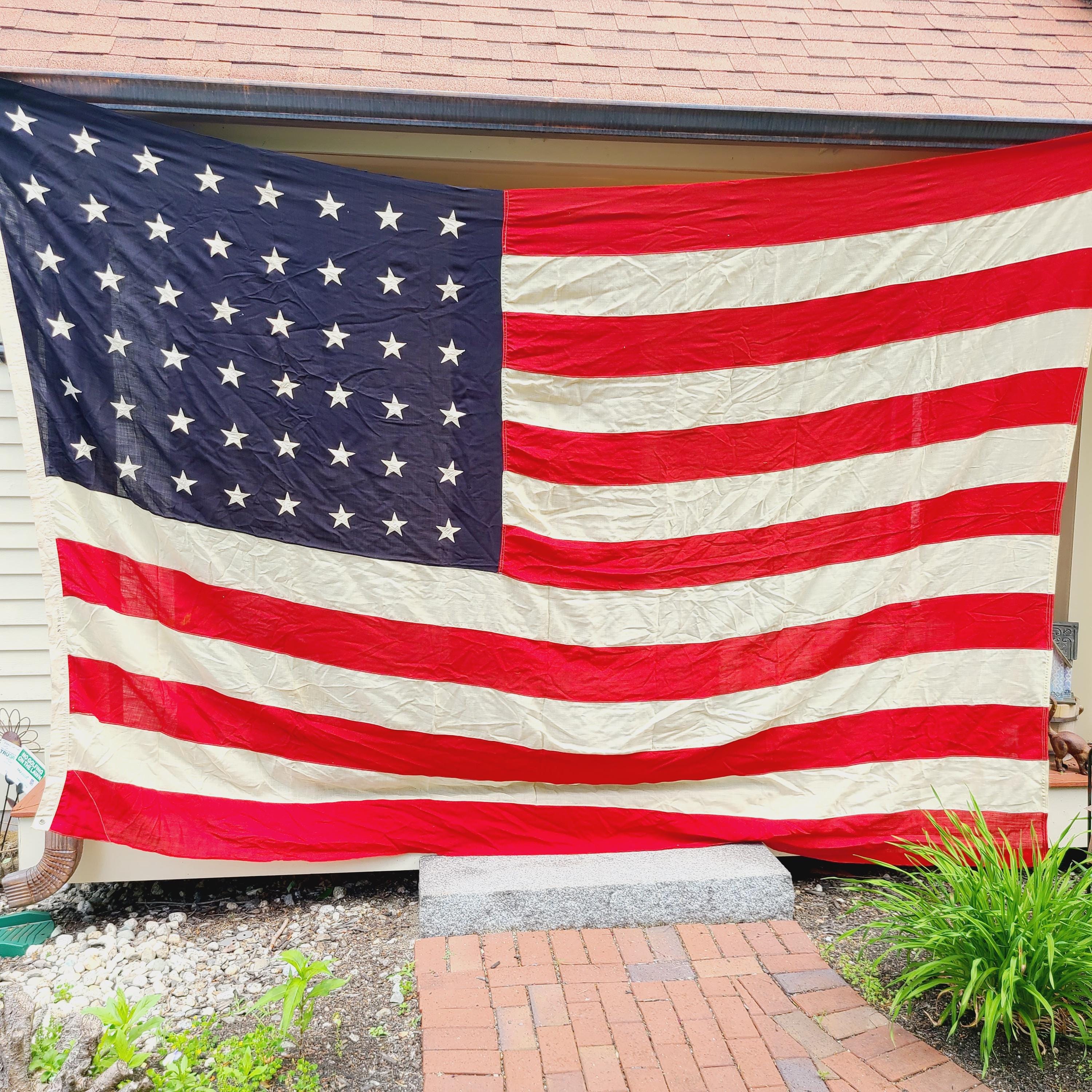 Antique Us 48 Star Flag - Etsy