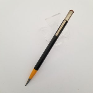 Vintage Dur-o-Lite mechanical pencil, advertising The Richardson Co, working condition worn eraser