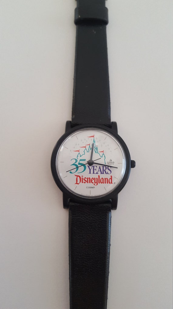 Vintage 1990 35th Anniversary of Disneyland wristw