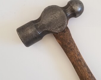 Nice Small Vintage Stanley Ball Peen Hammer