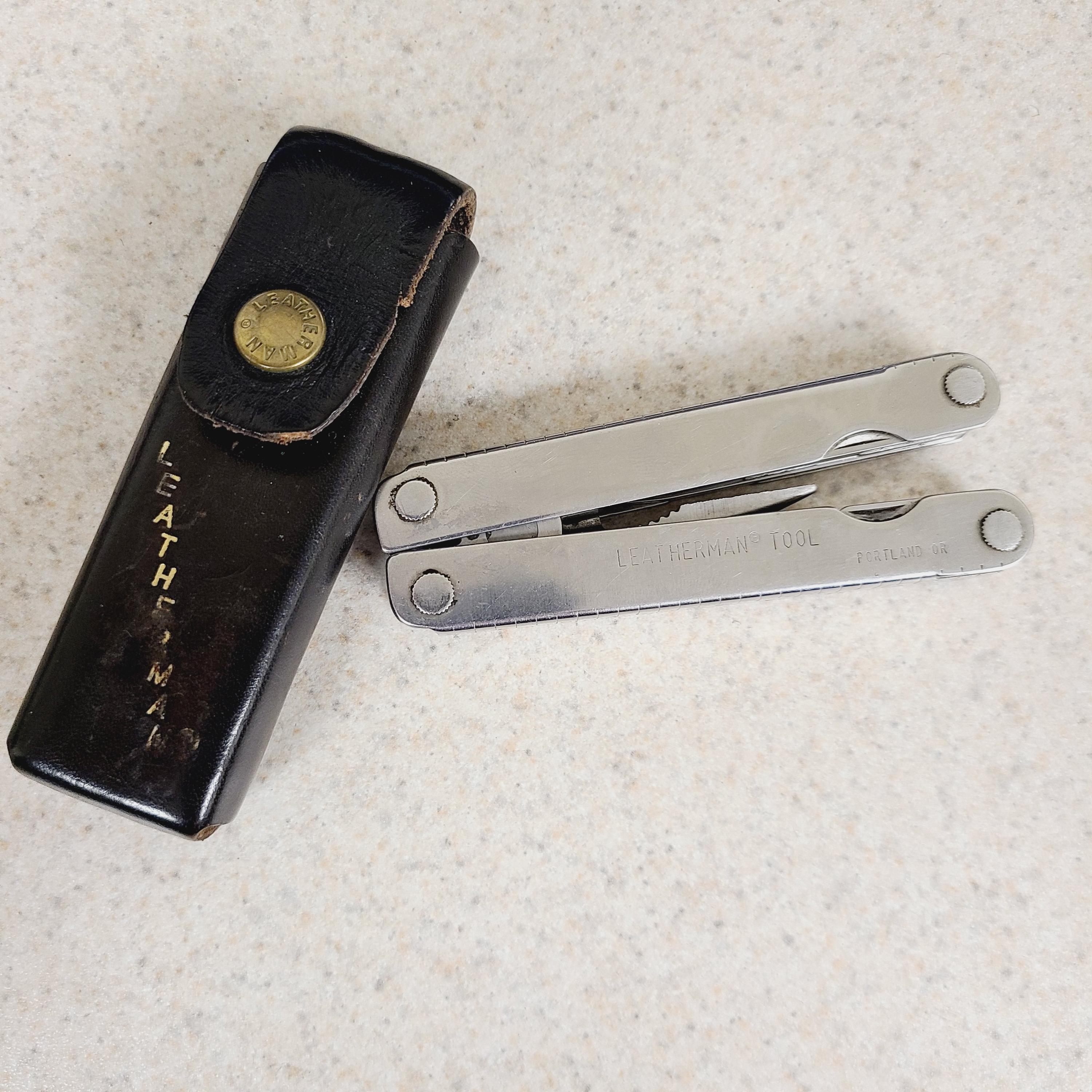 Multitool Leatherman LMT - Couteau De Survie Avec étui Cuir - Occasion - Japon