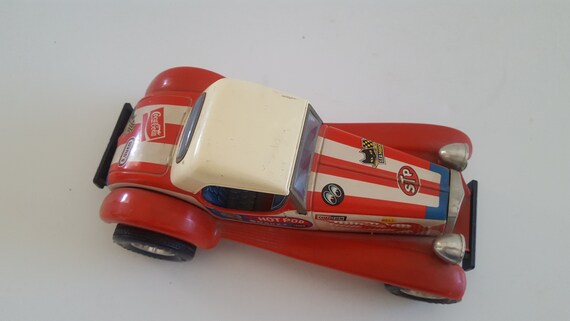 Vintage 1970 Rare Taiyo Tin Toy 