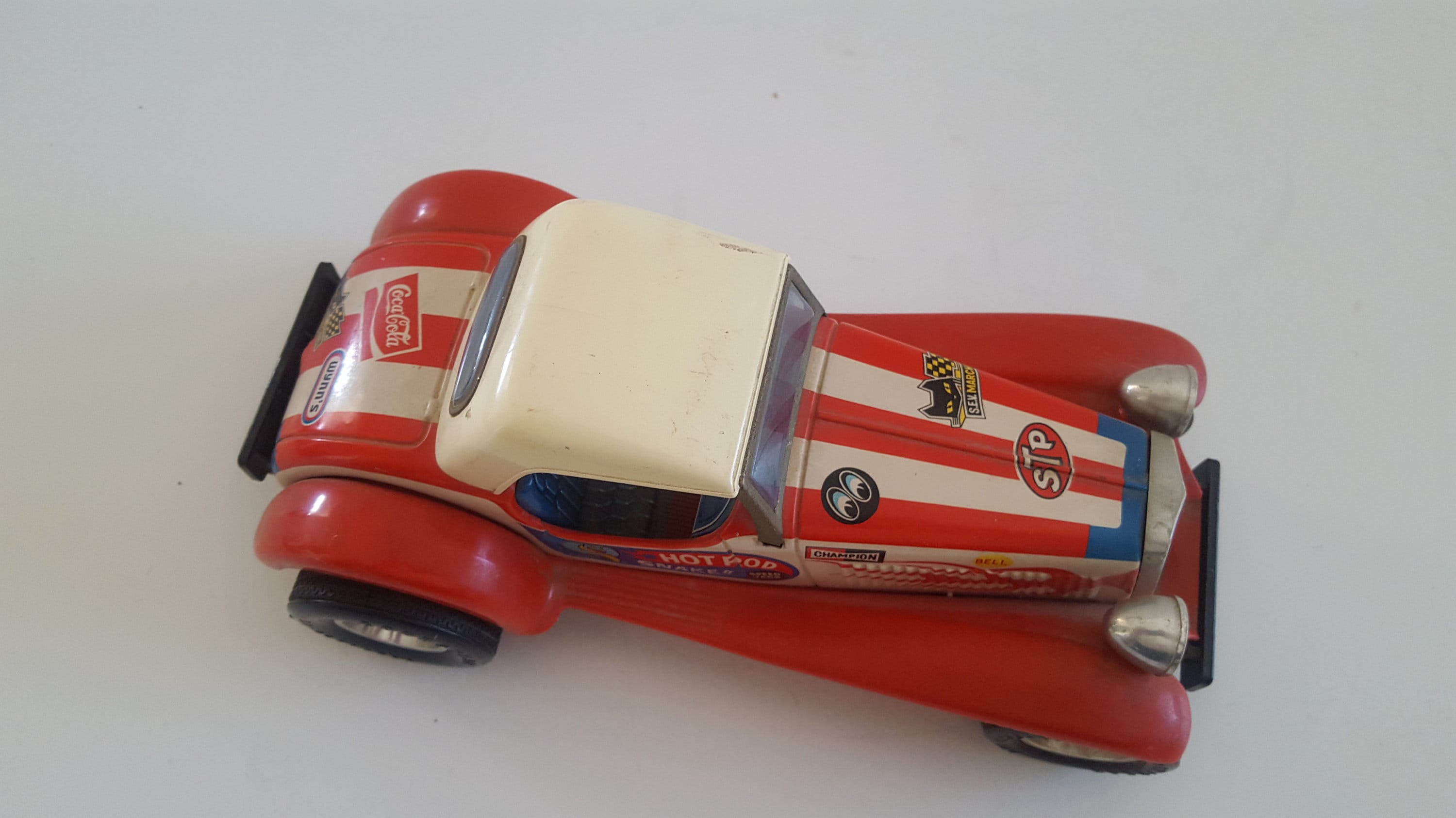 Vintage 1970 Rare Taiyo Tin Toy 