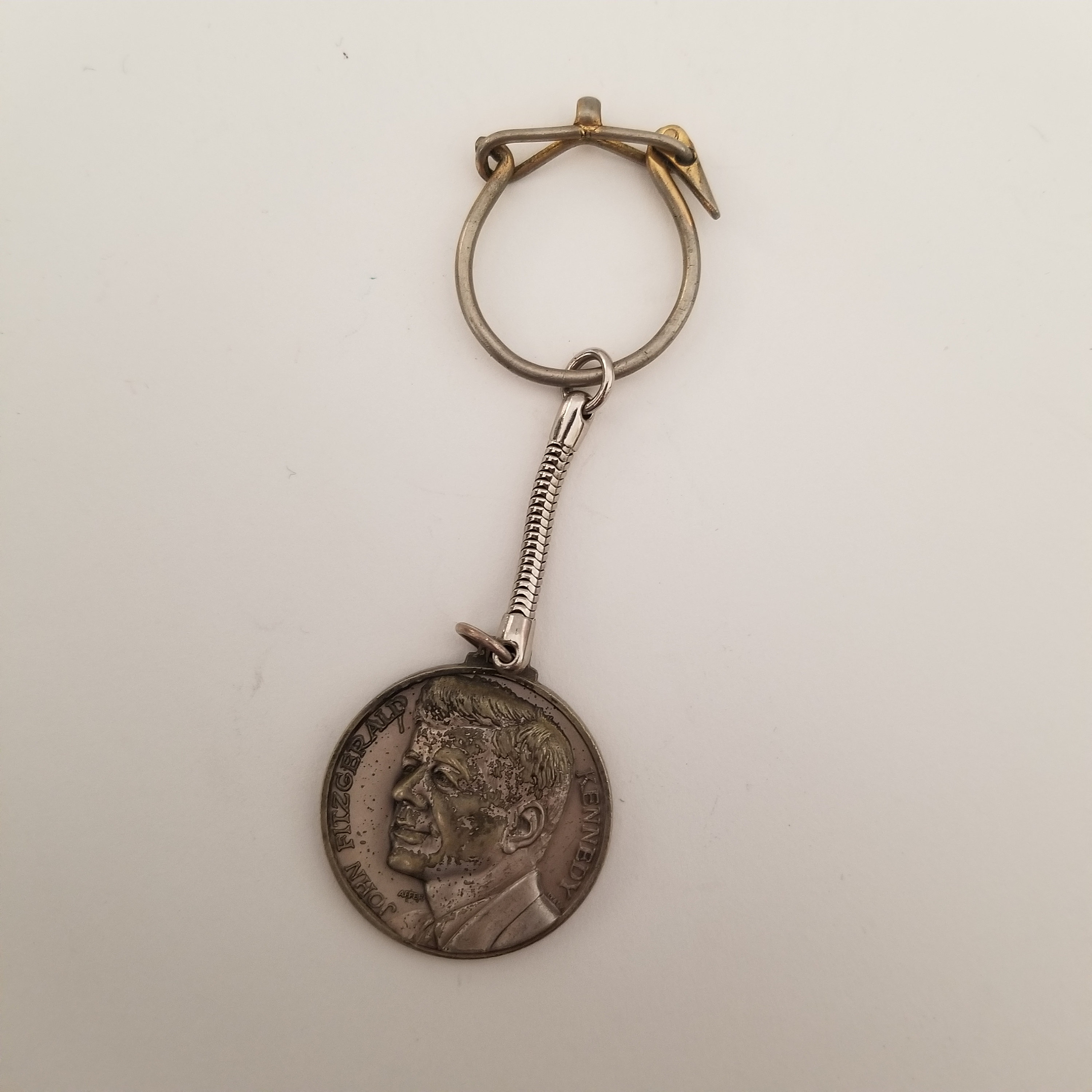 Vintage Jfk Keychain - Etsy