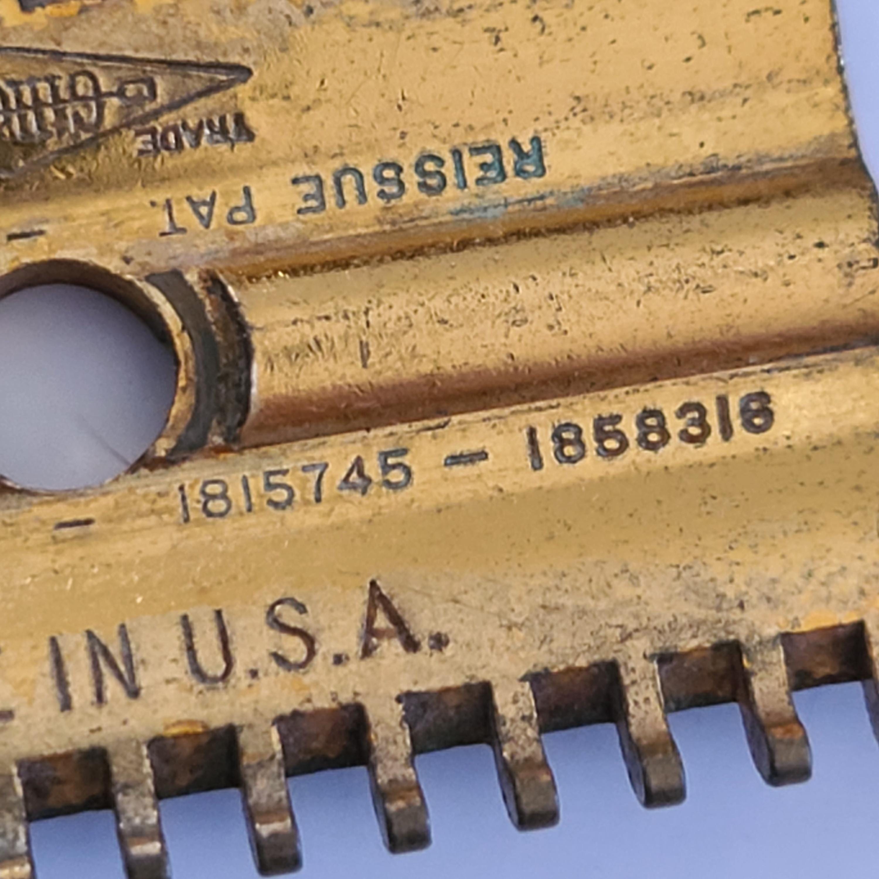 Vintage Circa Late 1920's Gillette Safety Razor Double Edge Comb, There ...