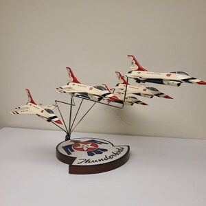 F-16 Falcon Used by the USAF Thunderbirds Demonstration Team