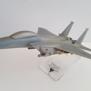 Vintage circa 1980&#39;s Pacmin Co. handmade model aircraft McDonnell Douglas  F-15 Eagle, Royal Saudi Air Force livery