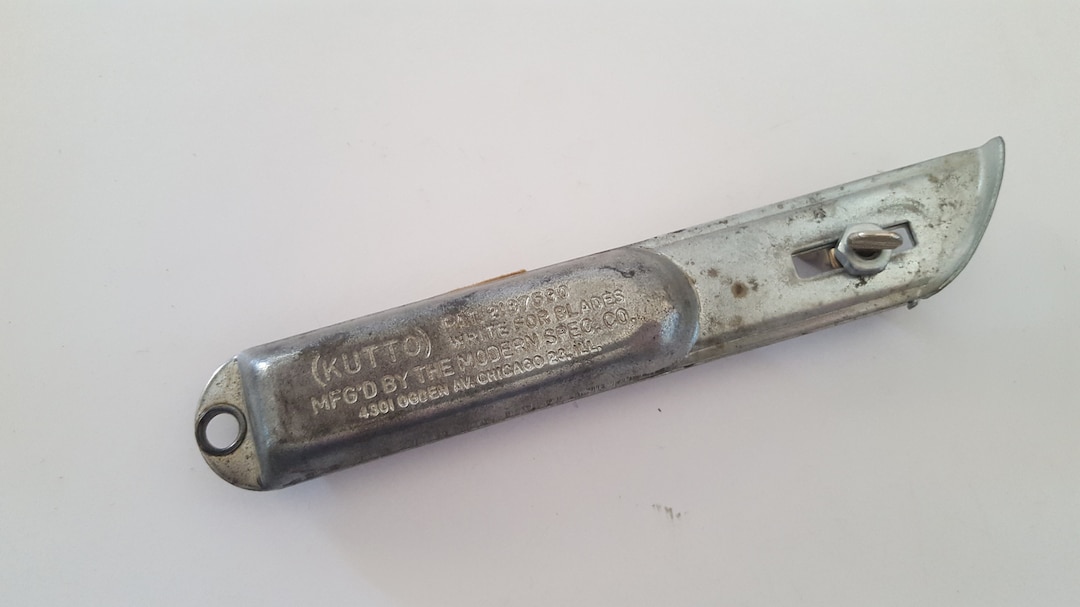 Vintage 1960's kutto Box Cutter Mfgd by the Modern Specialty Co. 4301