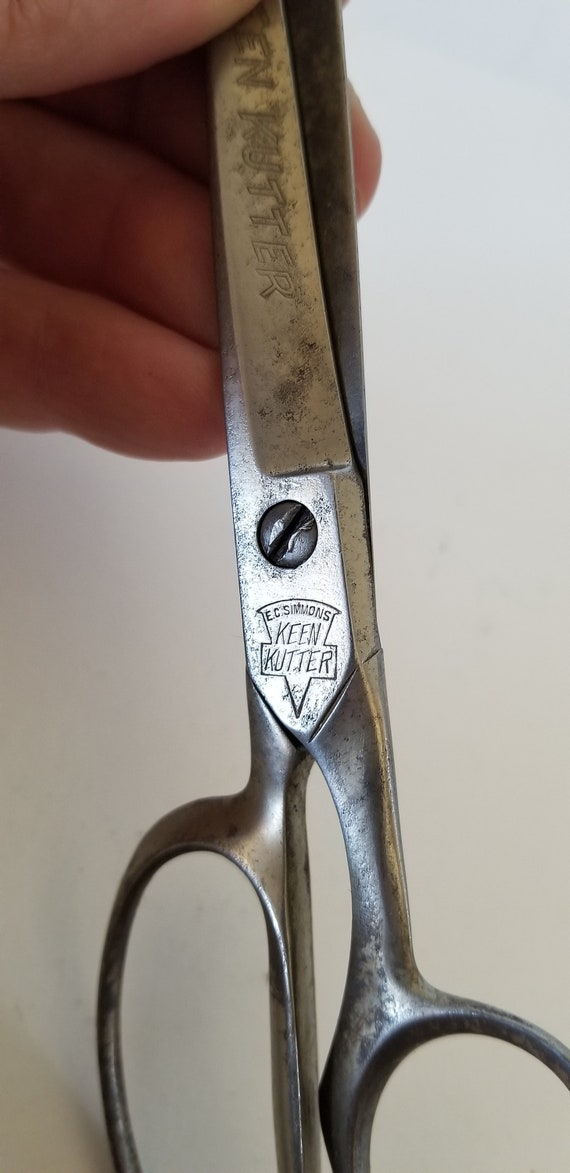 Vintage Keen Kutter Sewing Scissors, 6 1/2