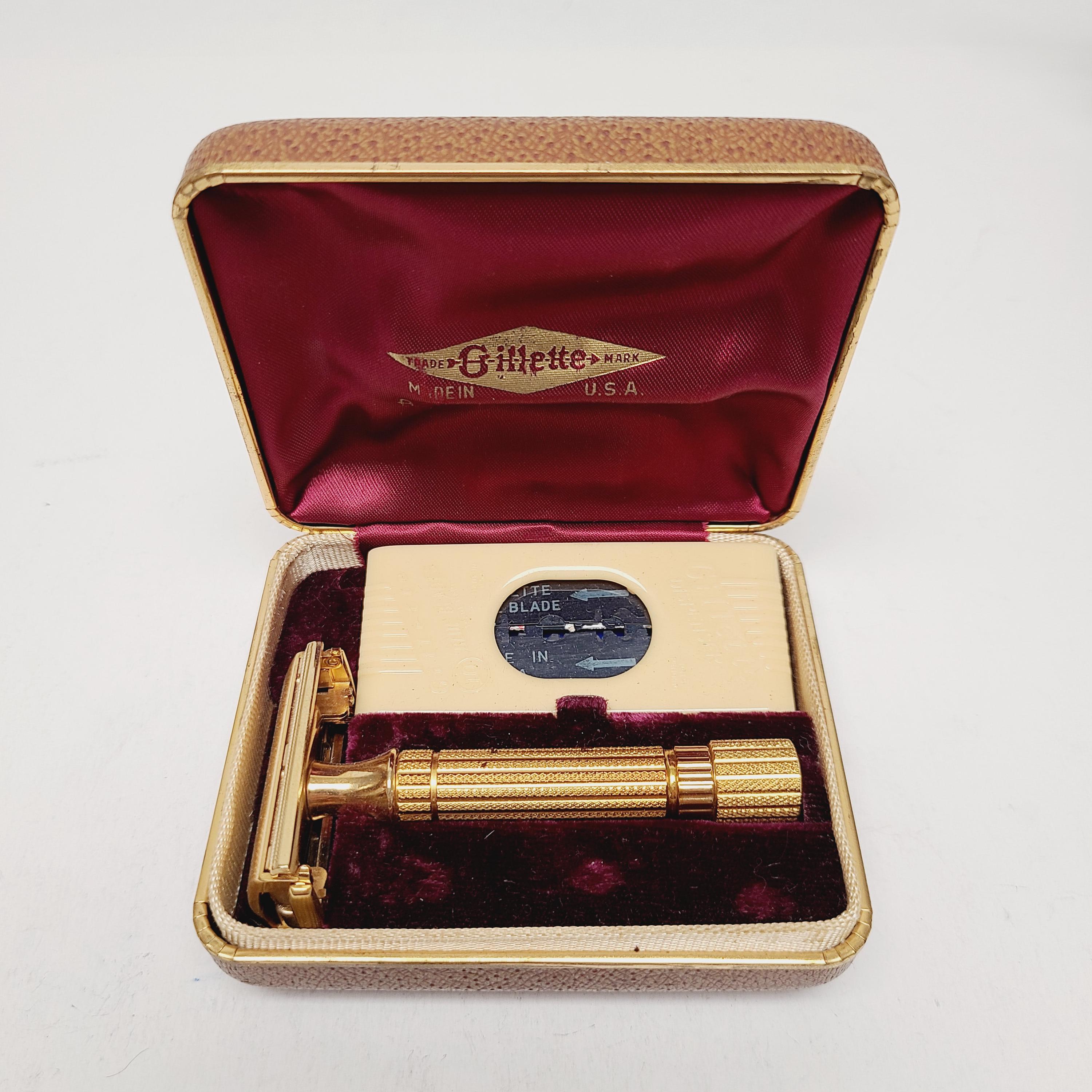 Gillette aristocrat オールドジレット 両刃カミソリ Gilletteのビンテージカミソリホルダー：プログラマー社長のブログ