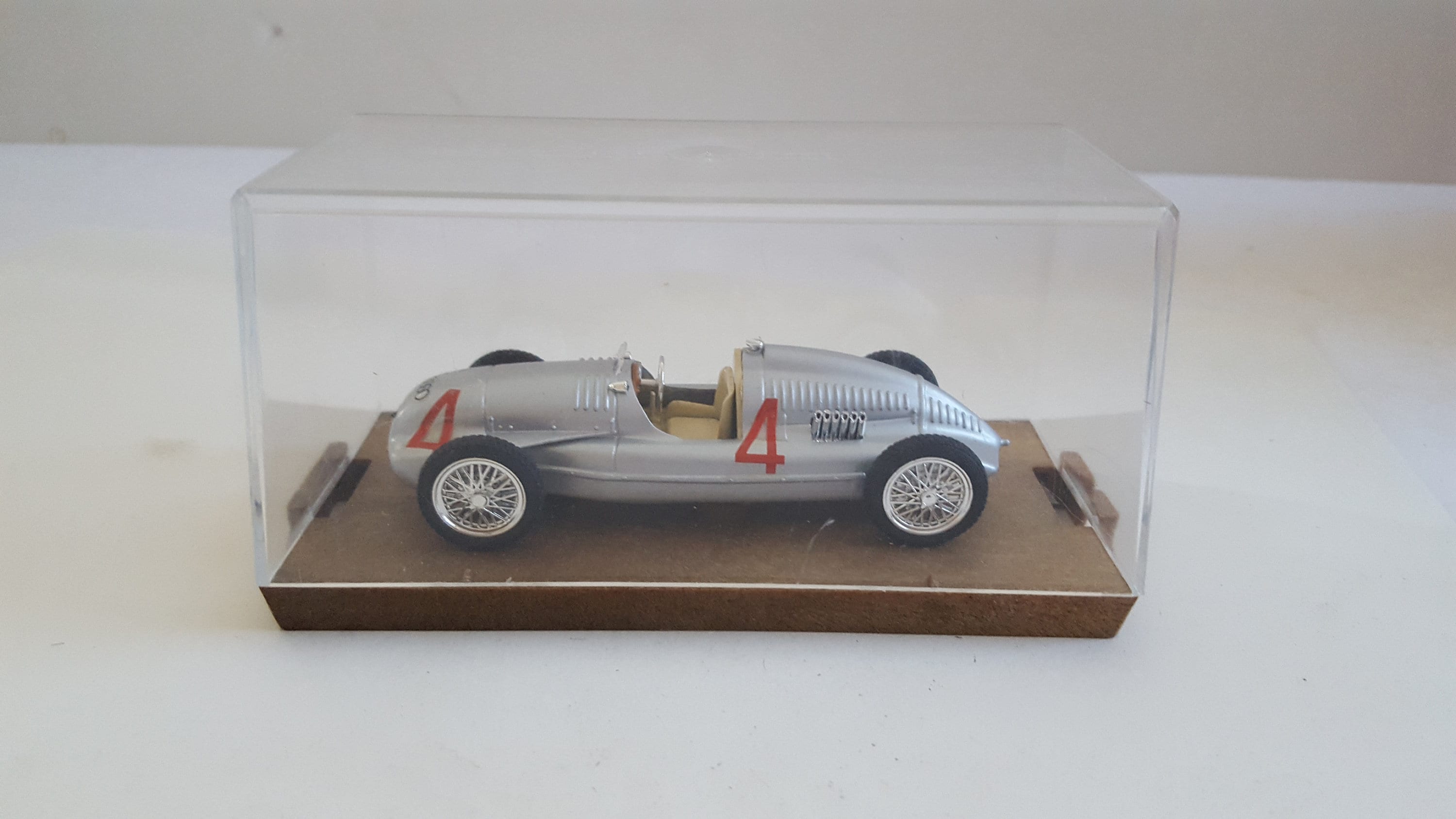 e55 Brumm 1/43 Auto Union 1938 Rennwagen silber (Gebraucht) in Thun für