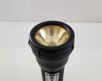 Lampe de poche Ray-o-vac vintage des années 50 : logo nuage, décoration industrielle - France