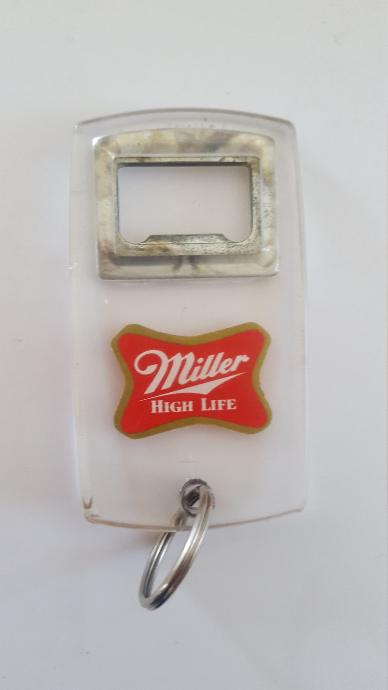 Openers Collectibles Miller Lite Plastic Bottle Opener Think When You