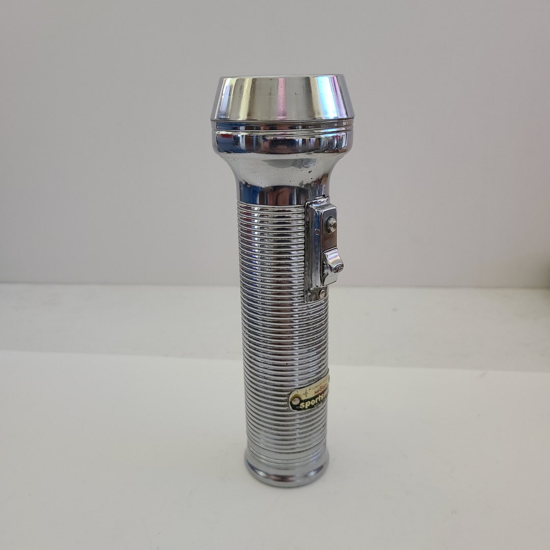 Lampe De Poche Vintage Ray-O-Vac Sportsman – Made In USA (occasion, à Lire Description)