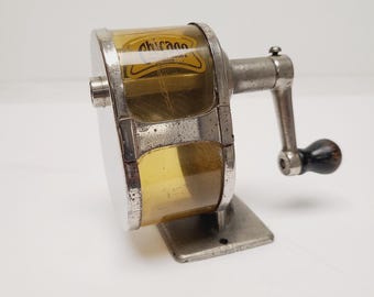 Vintage 1920's Spengler-Loomis Pencil Sharpener: Chicago Mfg. Co. No.1