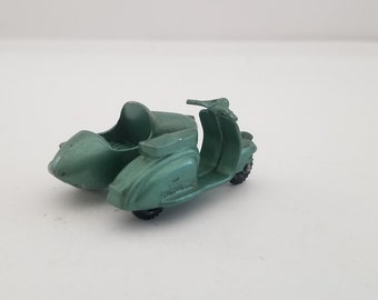 MATCHBOX レズニー スクーター No.36ランブレッター・サイドカー VINTAGE, MATCHBOXL ESNEY No. 36 LAMBRETTA & SIDECAR SCOOTER 1961