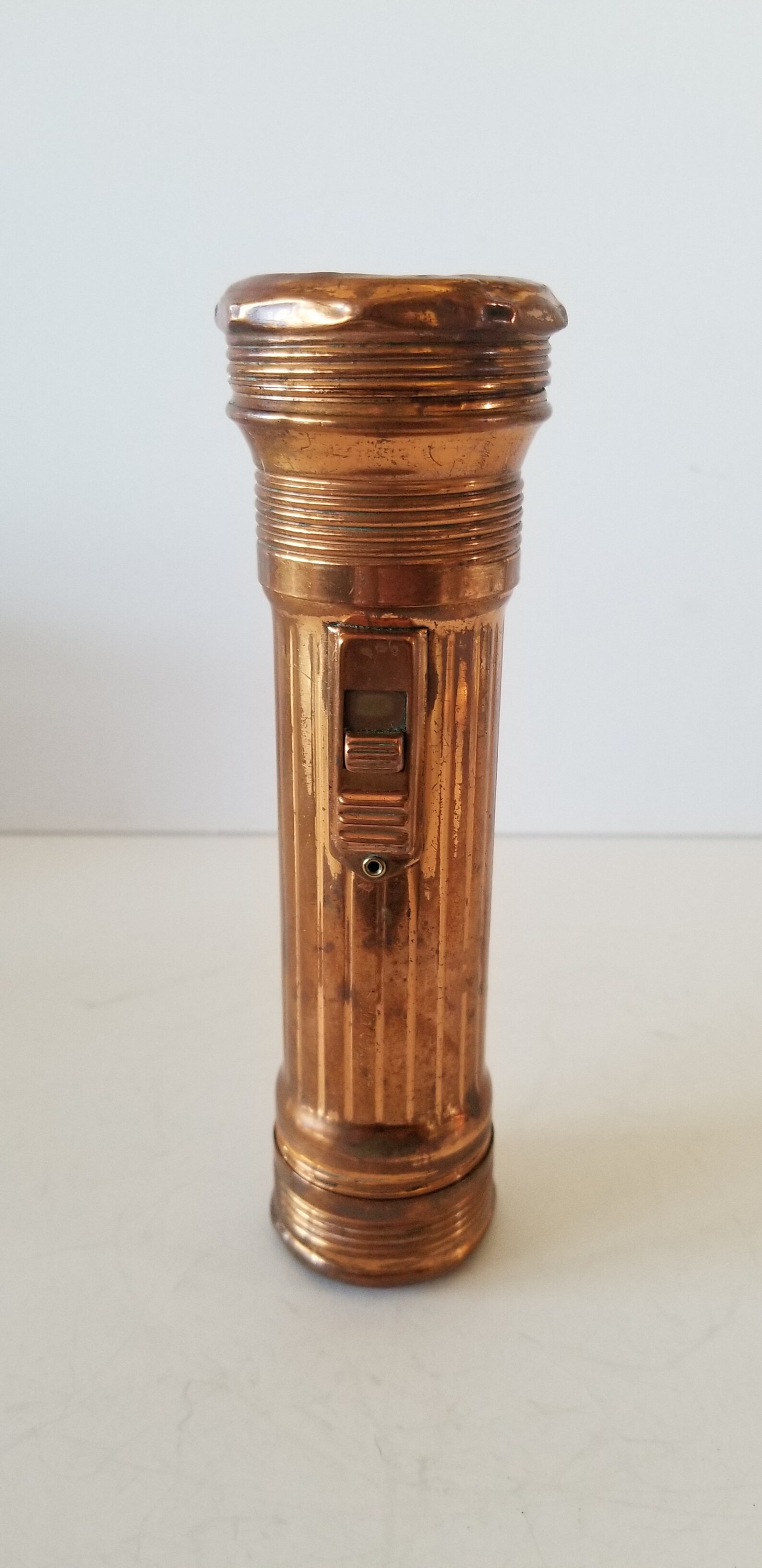 Vintage 1930 Ray-o-vac Copper Flashlight: Working Rivet Switch - Etsy