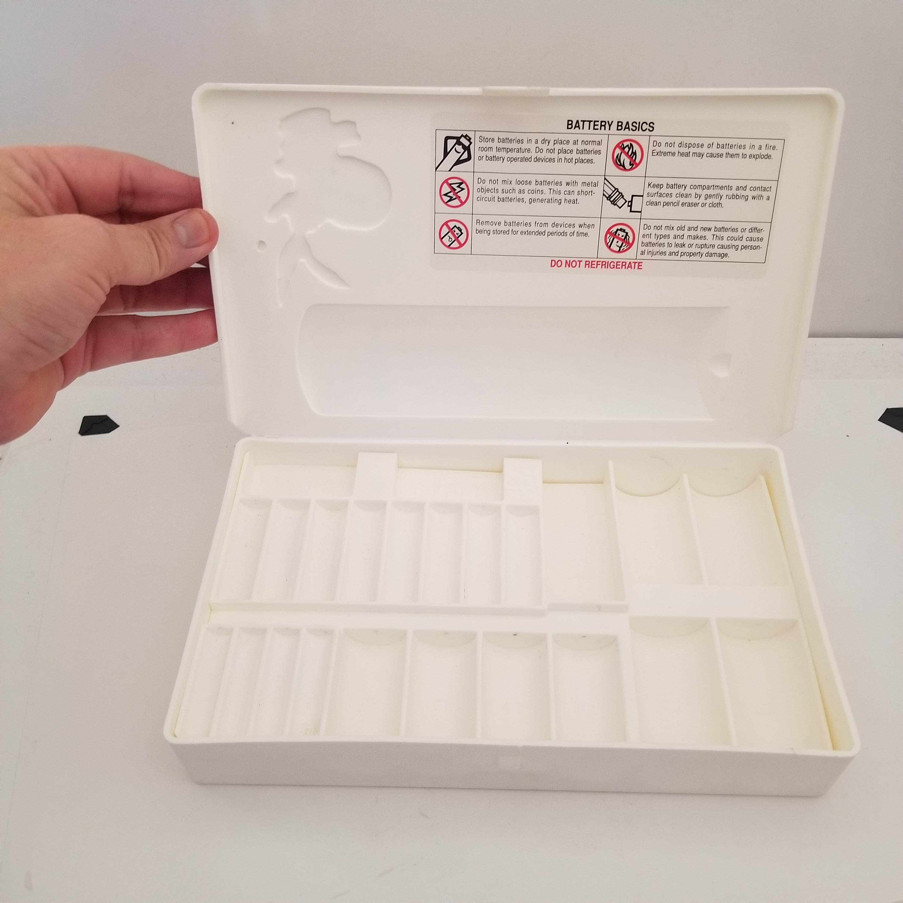 Vintage Circa 1990's Energizer Battery Organizer, Energizer