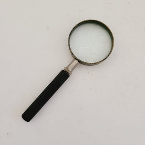 Vintage Atco Magnifying Glass: 1960s USA Made Reading Aid