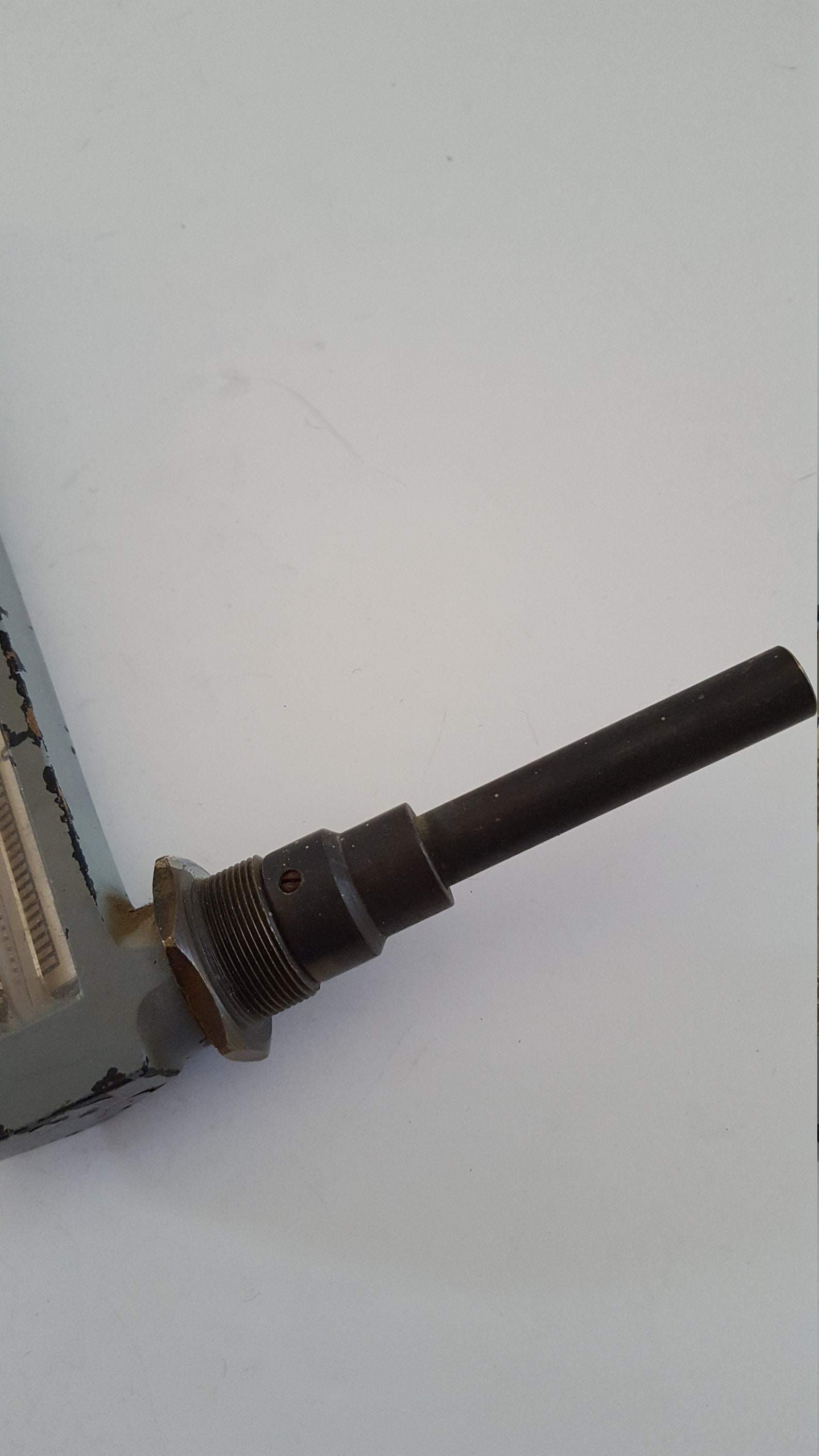 Vintage 1950's Weksler Thermowells Metal Case Thermometer Etsy