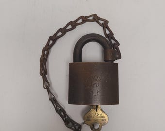 Vintage Eagle Lock Co. Terryville Conn. USA Skeleton Key HEMBA - Etsy